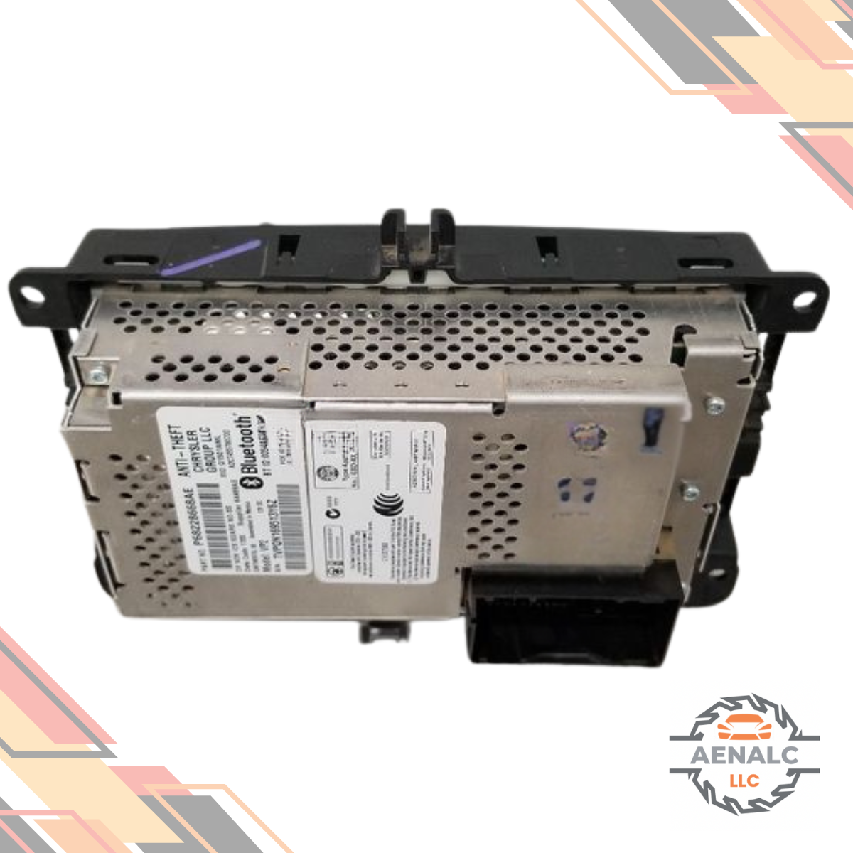 2015 Dodge Ram 1500 2500 5" Radio Receiver Head Unit with Satellite OEM Tested 15 — view 3