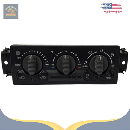 2000–2002 Chevrolet Suburban 1500 2500 AC Heater Temperature Control OEM — view 2