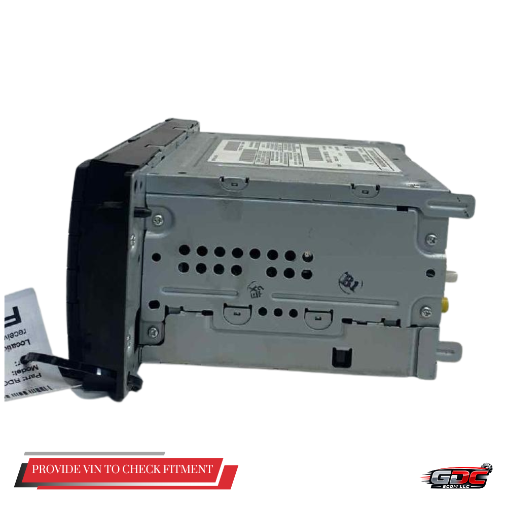 2012 Jeep Liberty AM FM CD AUX DVD Navigation Radio RHB with Satellite OEM — view 2