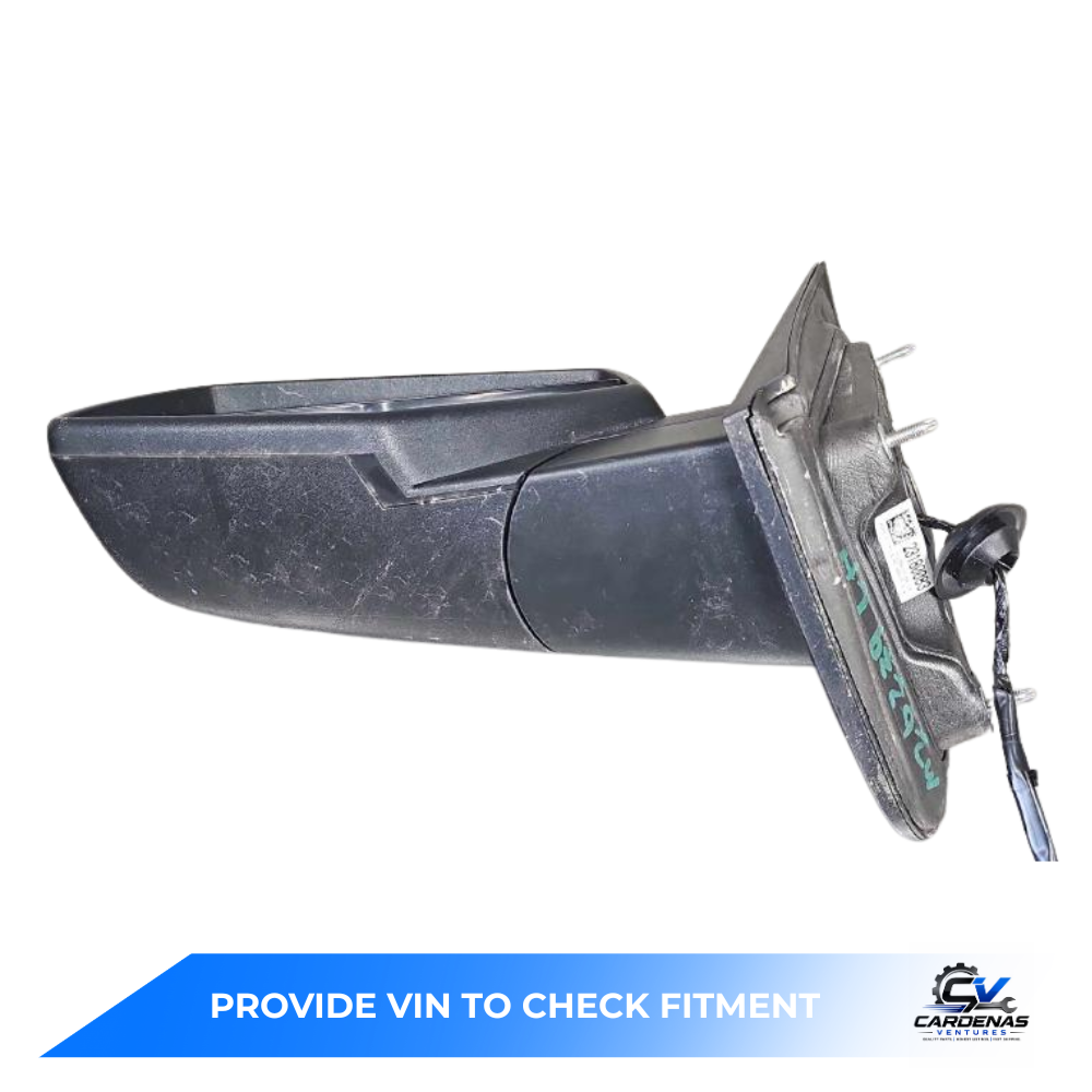 2014–2019 Chevrolet Silverado 1500 Left Driver Side View Door Mirror White — view 4