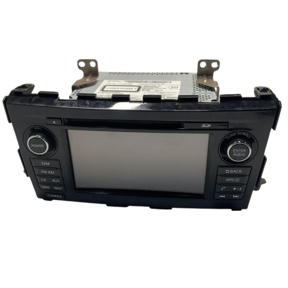 2015 Nissan Altima AM FM CD Player Radio Receiver with Navigation & Display OEM — view 1