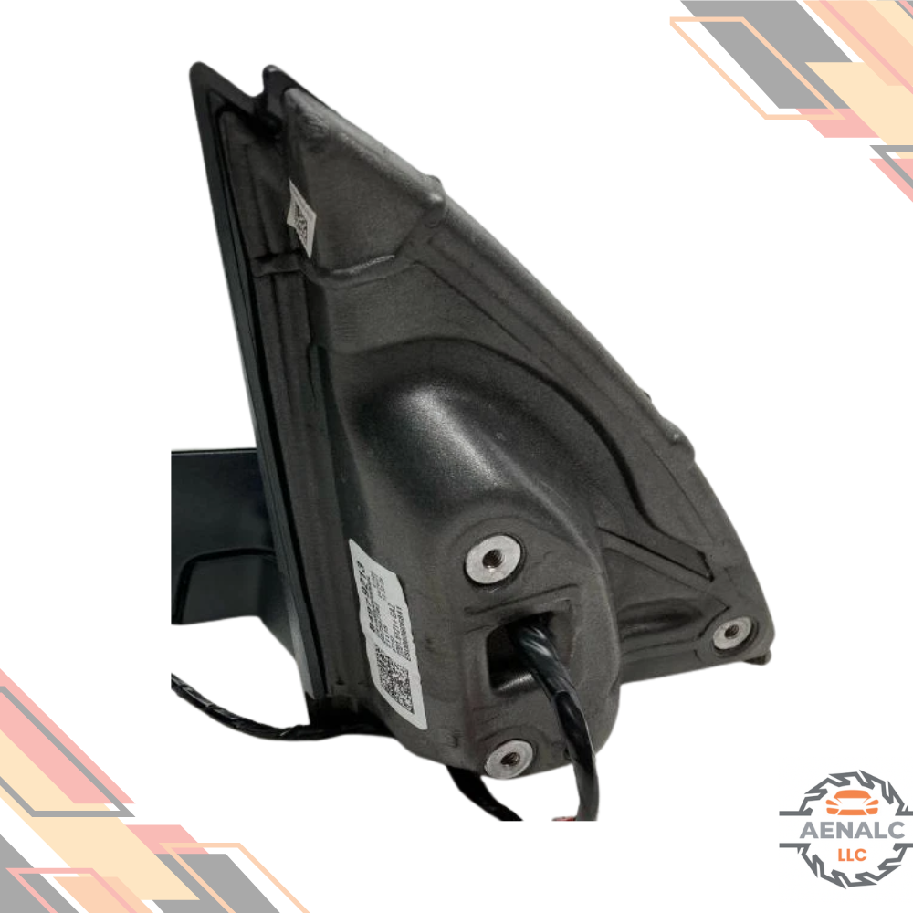 2018–2022 Chevrolet Traverse Left Driver Side View Door Mirror Black OEM — view 3