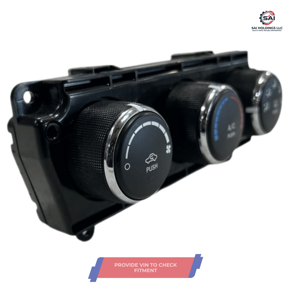 2014–2018 Jeep Wrangler Heater AC Temperature Control OEM — view 2