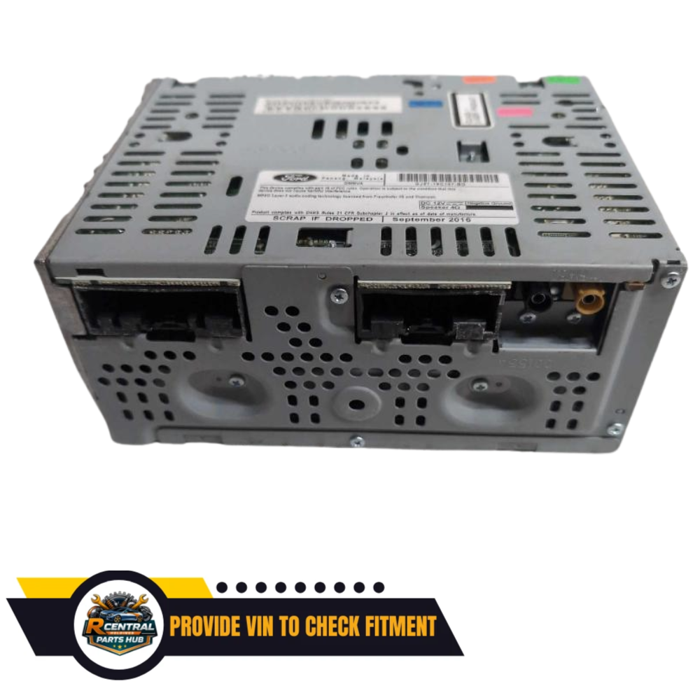 2015–2019 Ford Escape Am Fm Cd Mp3 Single Disc Radio Receiver CJ5T-19C107-GA — view 3