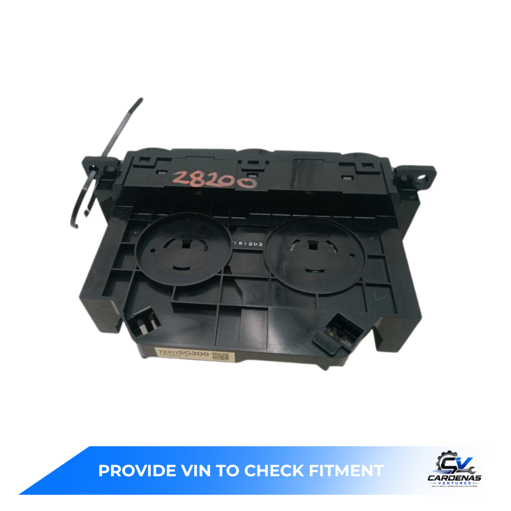 2016–2018 Subaru Forester AC Heater Climate Manual Temperature Control OEM — view 3