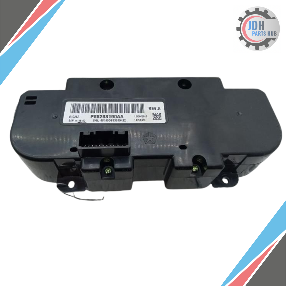 2014–2022 Dodge Ram 1500 Manual Climate AC Heater Control OEM — view 3
