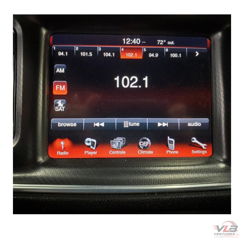 2011–2014 Dodge Charger Navigation Information Display Screen 8.4" OEM — view 2