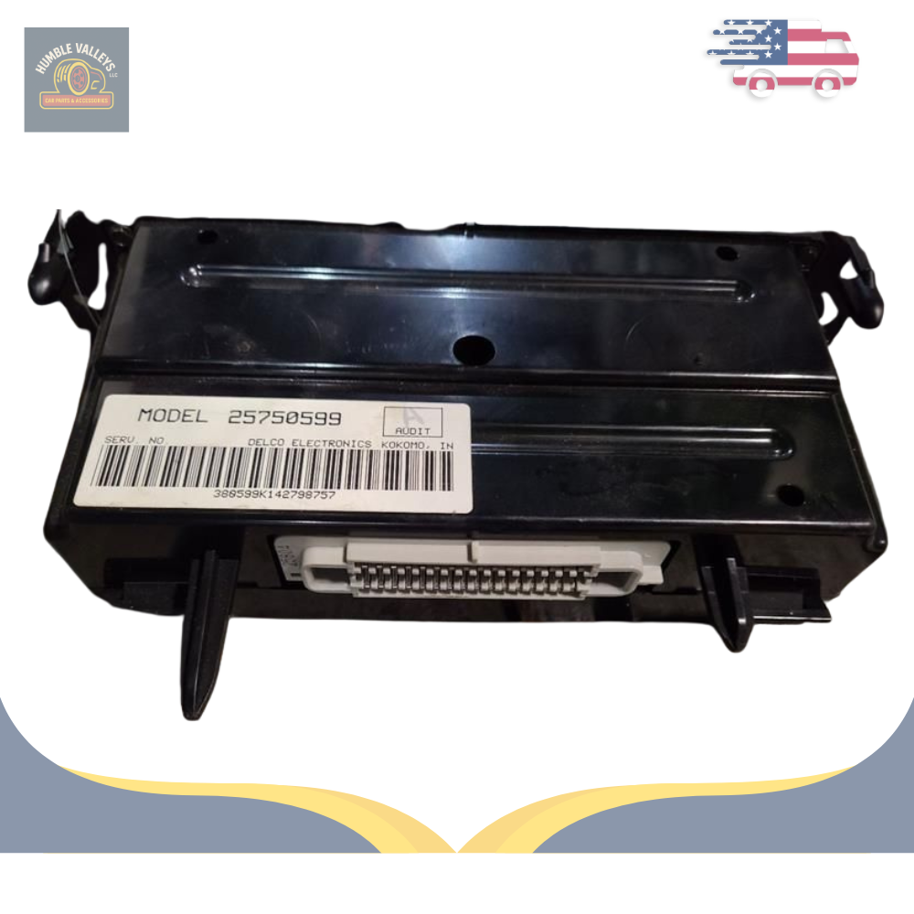 2000–2005 Buick LeSabre Manual AC Heater Climate Temperature Control OEM — view 3