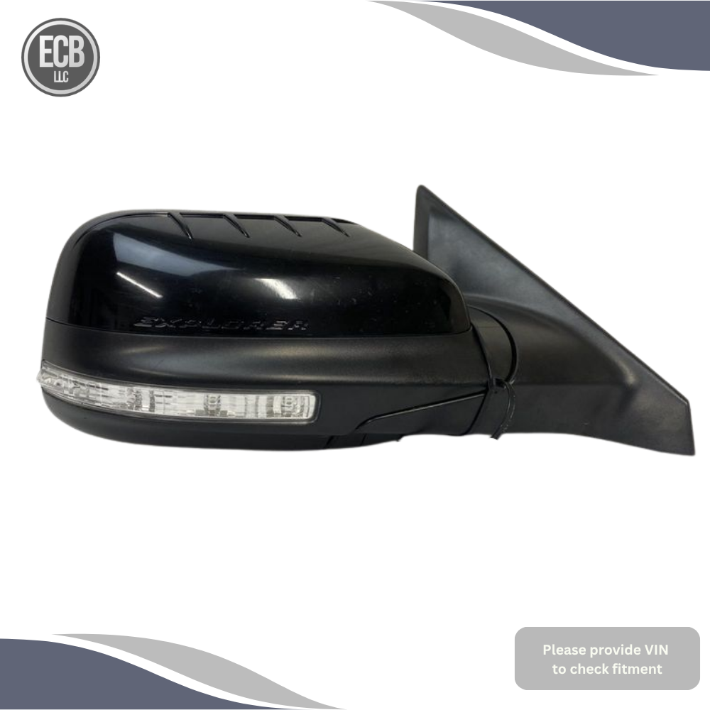 2011–2015 Ford Explorer RH Passenger Side View Door Mirror Assembly OEM — view 2