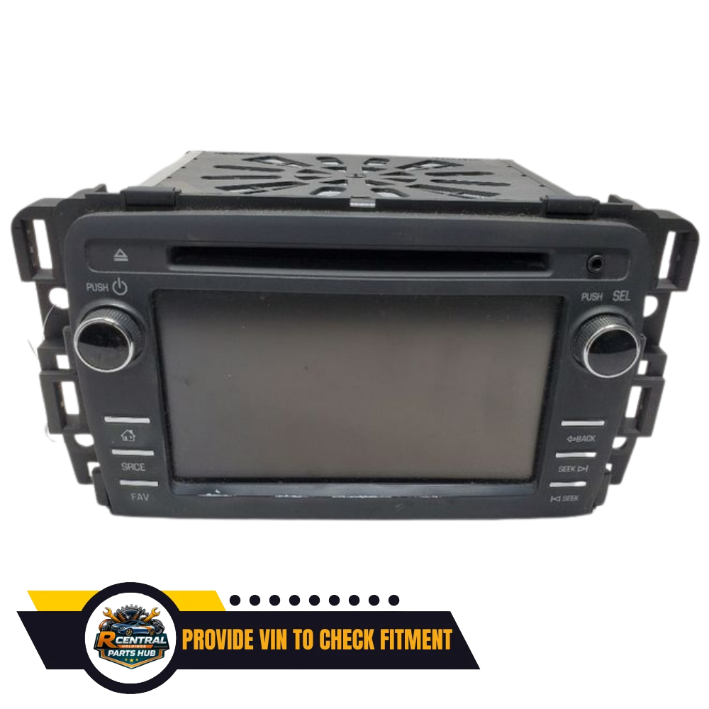2015–2016 Chevrolet Traverse Radio CD Player with Display Screen OEM — view 1