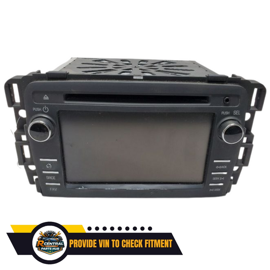 2015–2016 Chevrolet Traverse Radio CD Player with Display Screen OEM — view 1