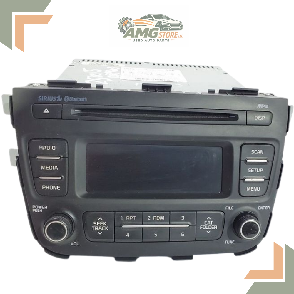 2014–2015 Kia Sorento CD MP3 Player Radio Media Receiver with Satellite & UVO OEM — view 2