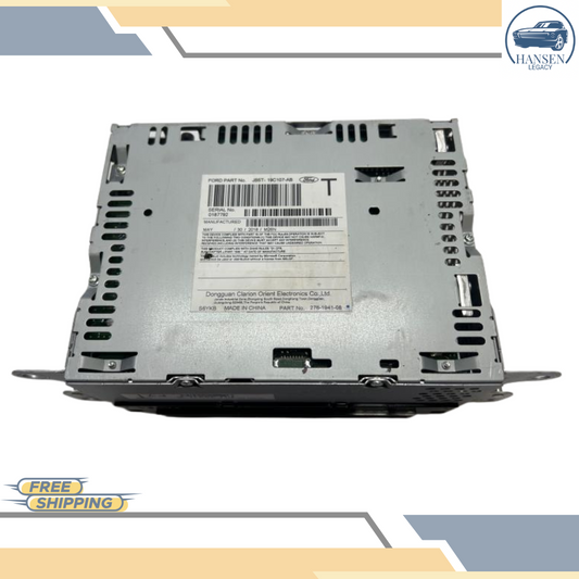 2018–2019 Ford Explorer AM-FM-CD-singl<wbr/>e disc Radio Receiver JB5T-19C107-AB — view 1
