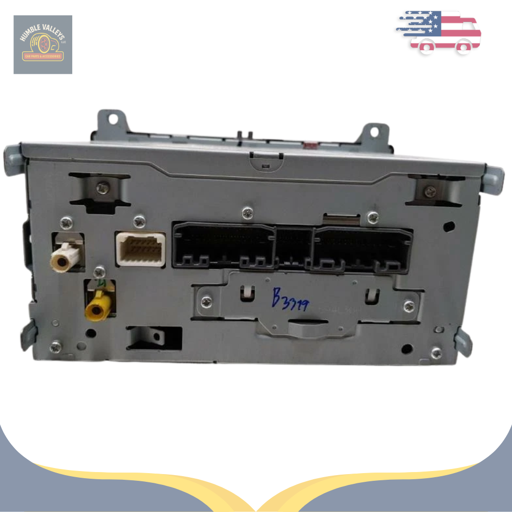 2011 Jeep Grand Cherokee Radio with Navigation Sat CD DVD HDD Face ID RHB OEM — view 3