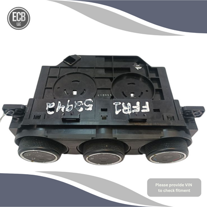 2014–2015 Subaru Forester Manual A/C Heater Temperature Climate Control OEM — view 2