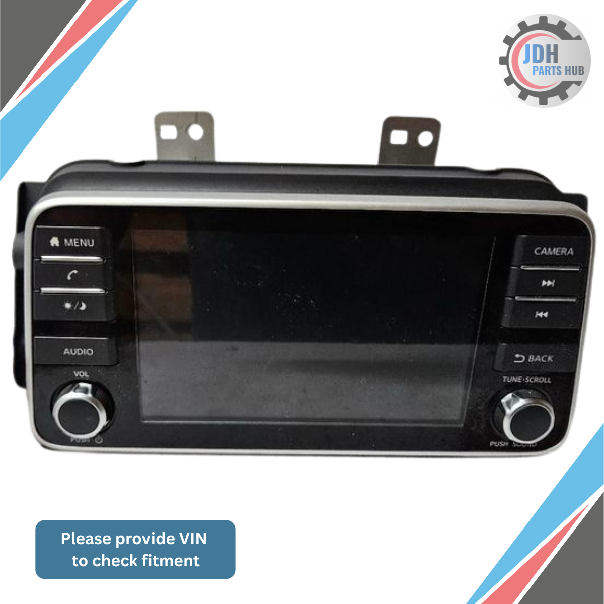 2020–2021 Nissan Versa Display Screen Radio Receiver OEM — view 1