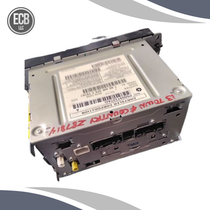 2013–2016 Chrysler Town & Country AM/FM Sat Radio CD Player Receiver OEM — view 3