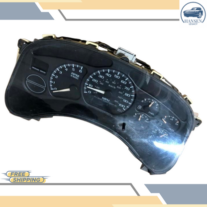 2000–2002 Chevrolet Silverado 1500 2500 3500 Speedometer Cluster MPH AT US OEM — view 2