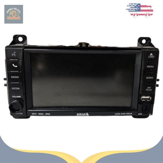 2011–2013 Dodge DURANGO Radio Display Receiver RBZ Satellite AM FM CD OEM — view 1