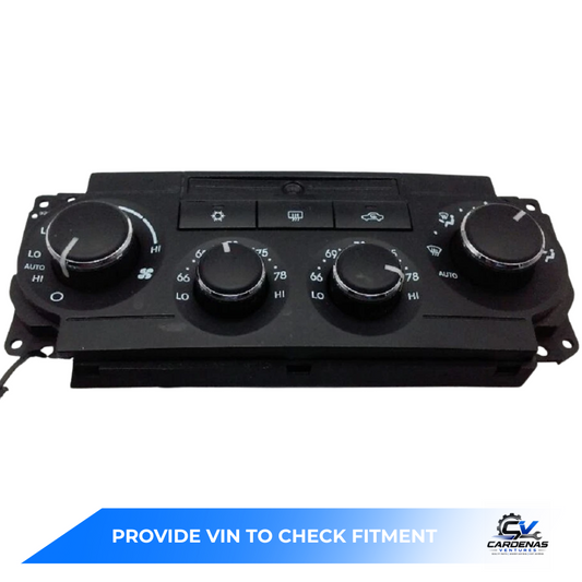 2008–2010 Chrysler 300 Climate AC Heater Temperature Control OEM — view 1