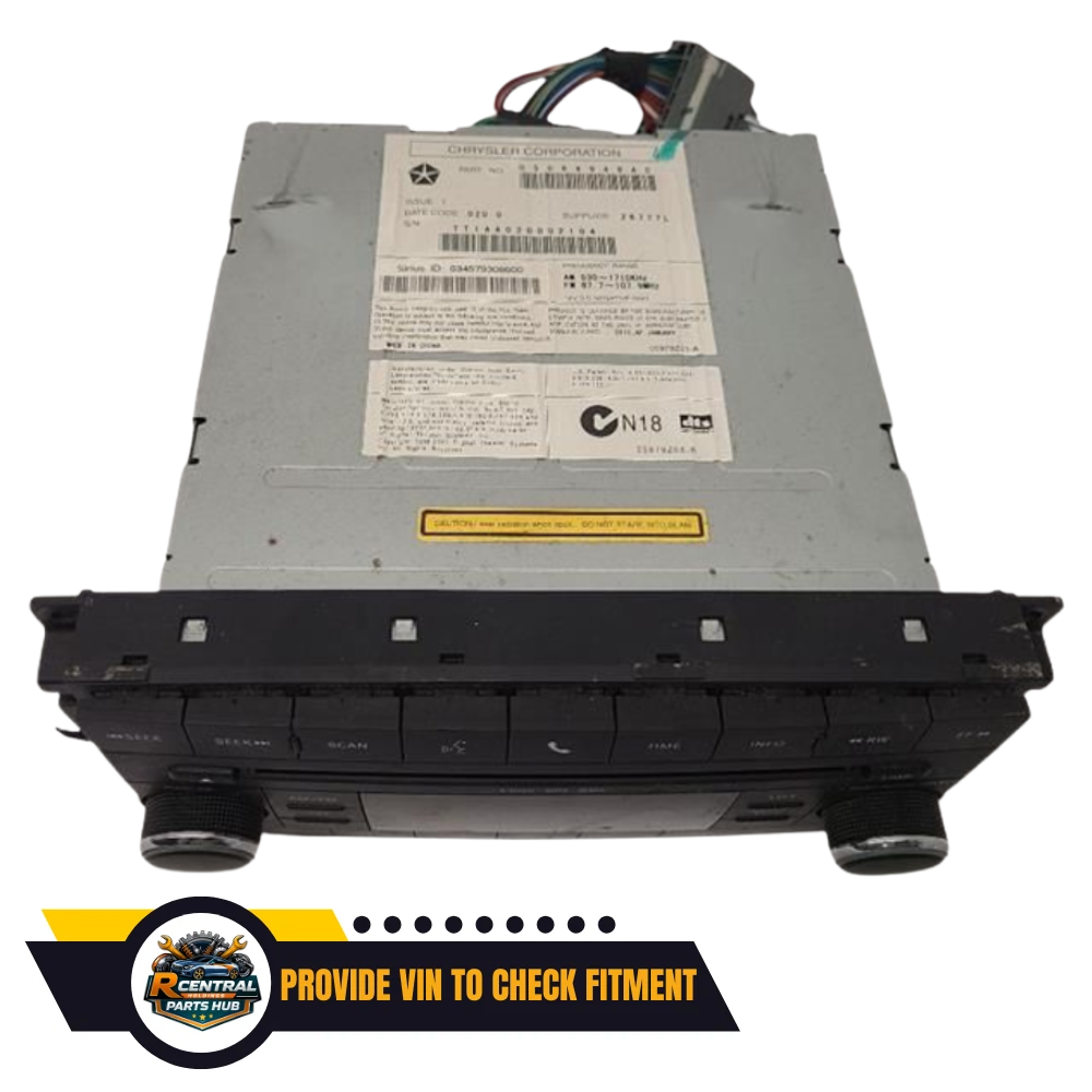 2010–2014 Jeep Wrangler AM/FM Radio Receiver - Tested & Guaranteed OEM — view 2
