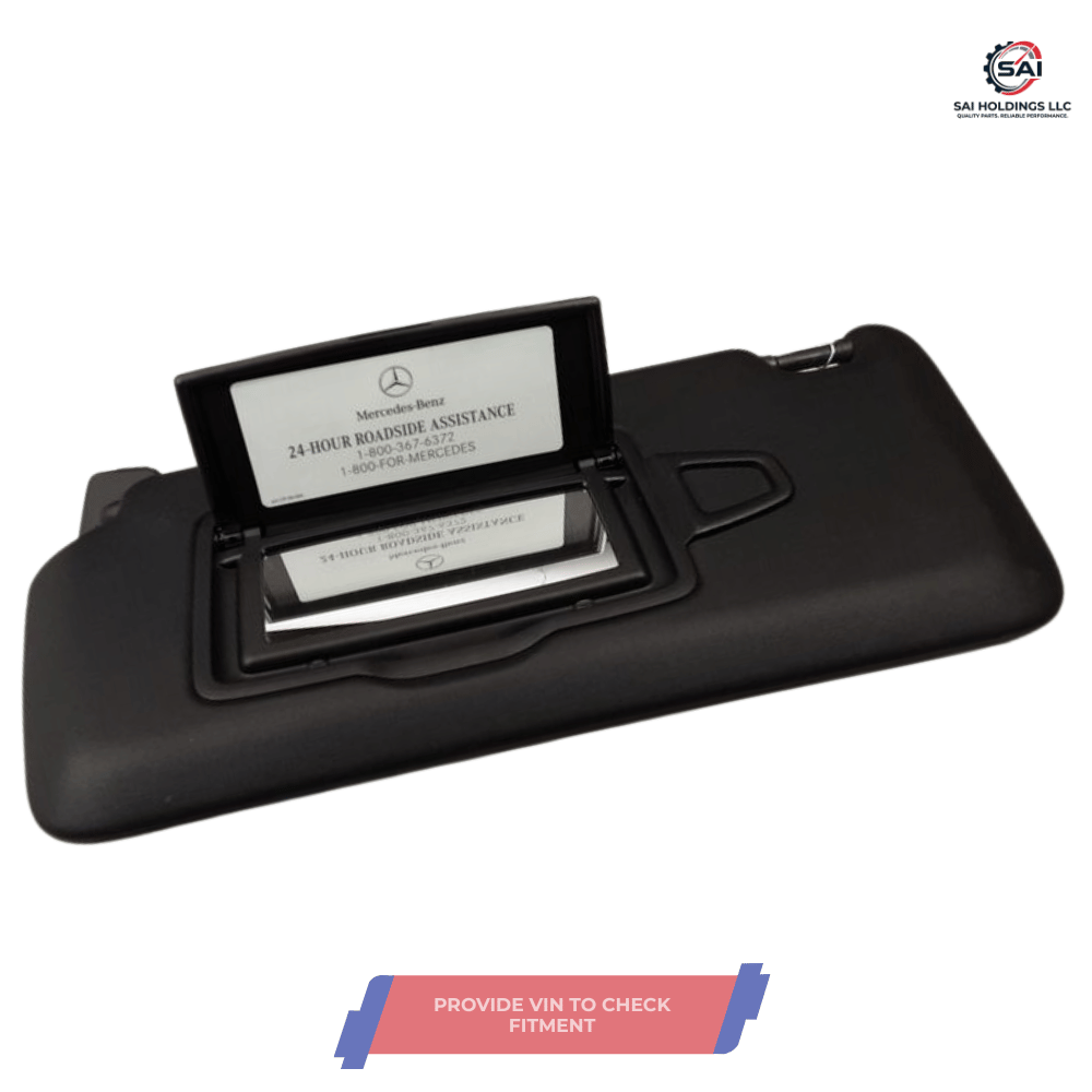 2015–2020 Mercedes-Benz GLA Class LH Driver Sunvisor Sun Visor with Mirror OEM — view 3