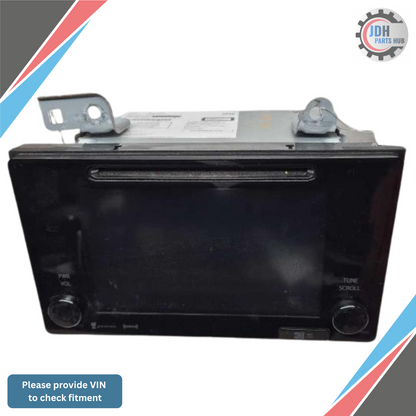 2016–2017 Toyota Sienna Radio Navigation Display Receiver OEM — view 2