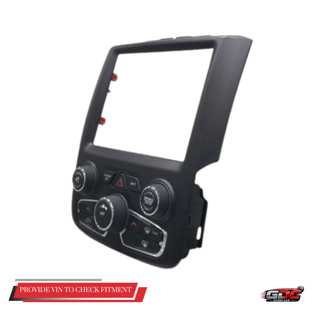 2013–2023 Dodge Ram 1500 2500 3500 A/C AC Heater Temperature Controls Bezel OEM — view 4