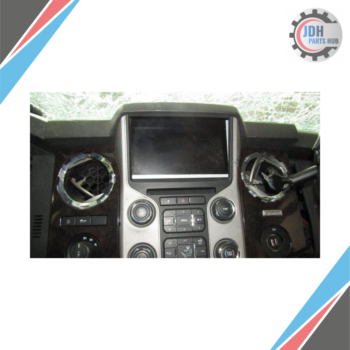 2015–2016 Ford F250 Super Duty 8? Info Display GPS/TV Screen OEM — view 3