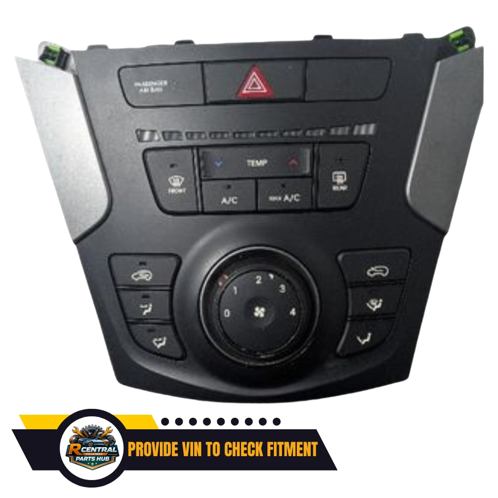 2017–2018 Hyundai Santa Fe Sport SWB Manual Climate Control Panel OEM AC Heater — view 2