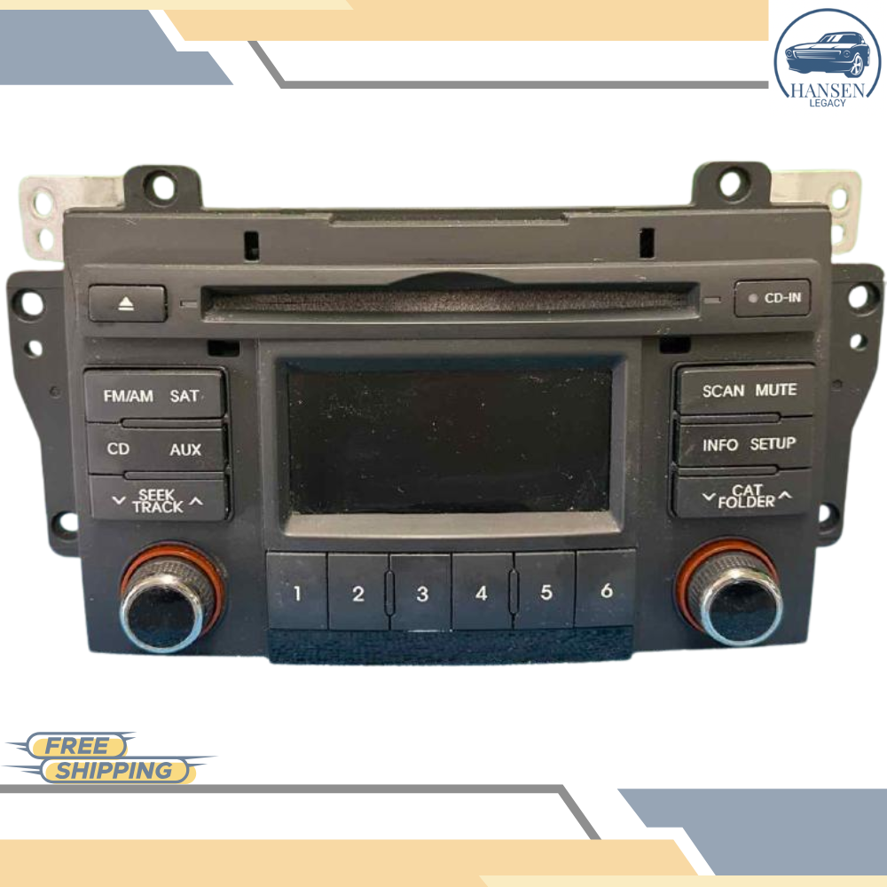 2010–2013 KIA Forte SDN CPE Radio AM FM CD MP3 Satellite Bluetooth Receiver OEM — view 1