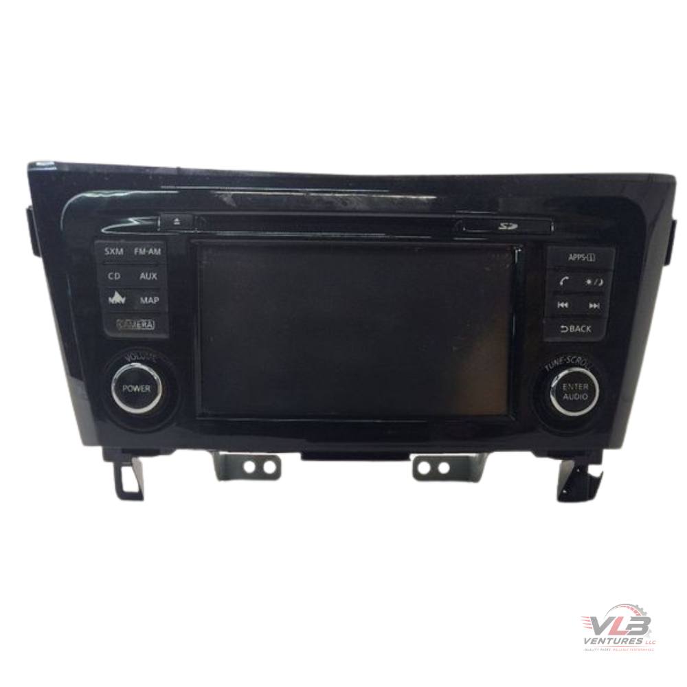 2014–2016 Nissan Rogue AM FM CD Navigation Radio Receiver 25915-4BA0A OEM — view 1