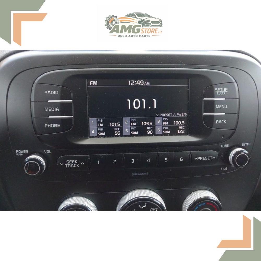 2017–2019 Kia Soul Radio Display Receiver ID 96170B2490CA — view 2