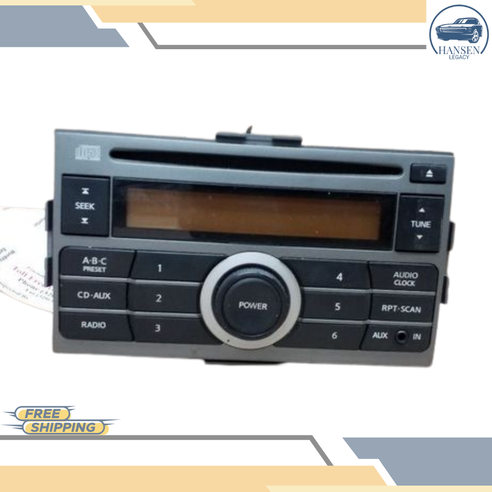 2007–2009 Nissan Sentra AM FM CD Radio Receiver TESTED 07 08 09 — view 1