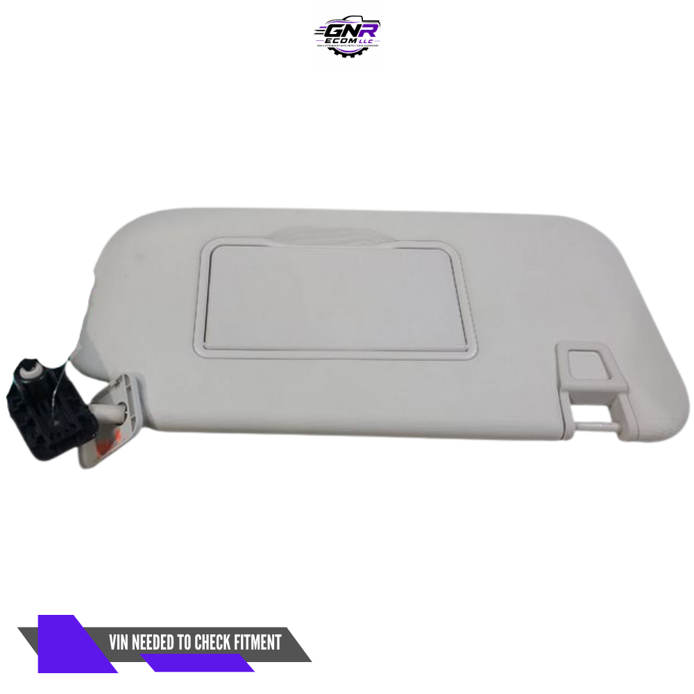 2021–2025 Ford Bronco Sport RH Passenger Sunvisor Sun Visor with Mirror & Light OEM — view 2