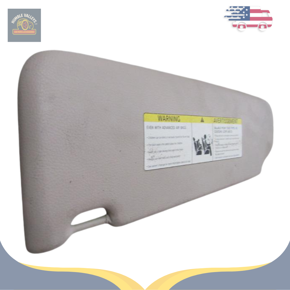 2011–2016 BMW 528 535 550 Passenger RH Sun Visor OEM — view 2