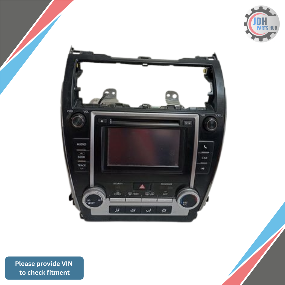 2012–2013 Toyota Camry Radio Display Receiver AM FM CD 57012 OEM 86140 06010 — view 1
