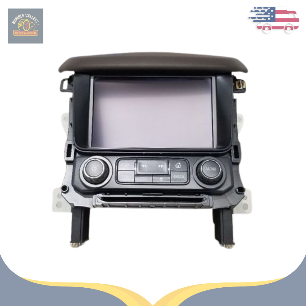 2017–2020 Chevrolet Tahoe Radio Control Panel Display Screen ID 84096260 — view 1