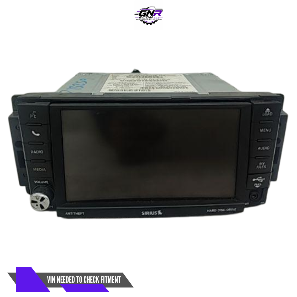 2012–2016 Chrysler Town & Country Multimedia SAT DVD Radio RBZ OEM — view 1