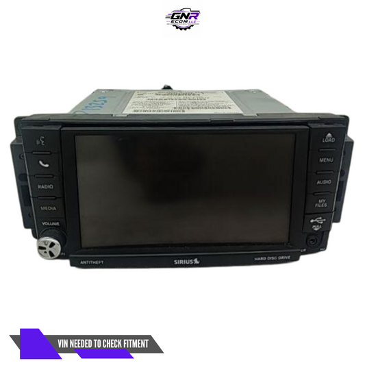 2012–2016 Chrysler Town & Country Multimedia SAT DVD Radio RBZ OEM — view 1