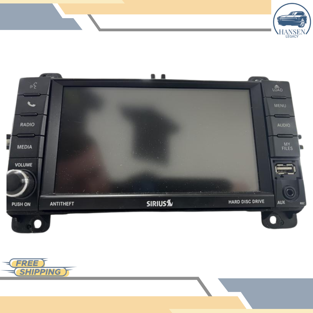 2011–2013 Dodge DURANGO Radio Display Receiver RBZ Satellite AM FM CD OEM — view 3