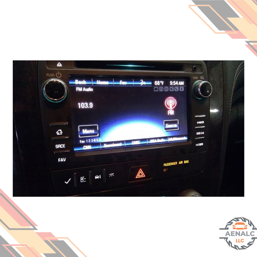 2016–2017 Chevrolet Traverse Enclave Radio Receiver Display OEM — view 2