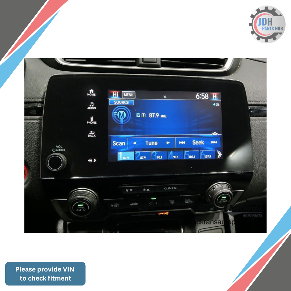 2018–2022 Honda CRV AM FM Radio Display Screen 7.0 OEM — view 3