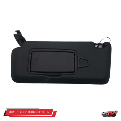 2015–2020 Mercedes-Benz GLA Class LH Driver Sunvisor with Mirror Black OEM — view 1