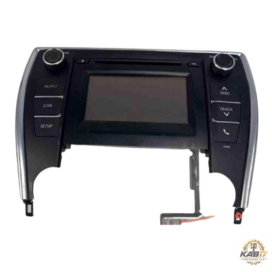 2015 Toyota Camry Radio Receiver Display Screen ID 10803 OEM — view 1