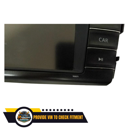2013–2014 Toyota RAV4 Radio Display & Receiver Screen CD 100071 OEM — view 2