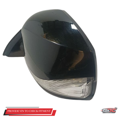 2017–2020 Infiniti QX60 Left Driver Side Door Mirror Assembly Black Power Heated — view 3