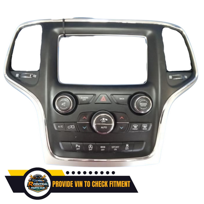 2016–2017 Jeep Grand Cherokee AC A/C Heater Temperature Control Unit — view 1