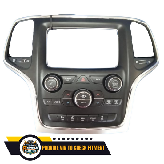 2016–2017 Jeep Grand Cherokee AC A/C Heater Temperature Control Unit — view 1