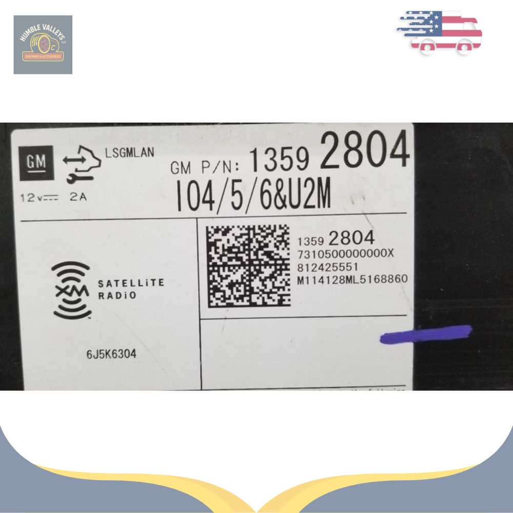2014–2015 Chevrolet Silverado 1500 Radio Receiver OEM — view 3